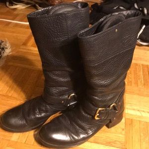 Prada biker boots